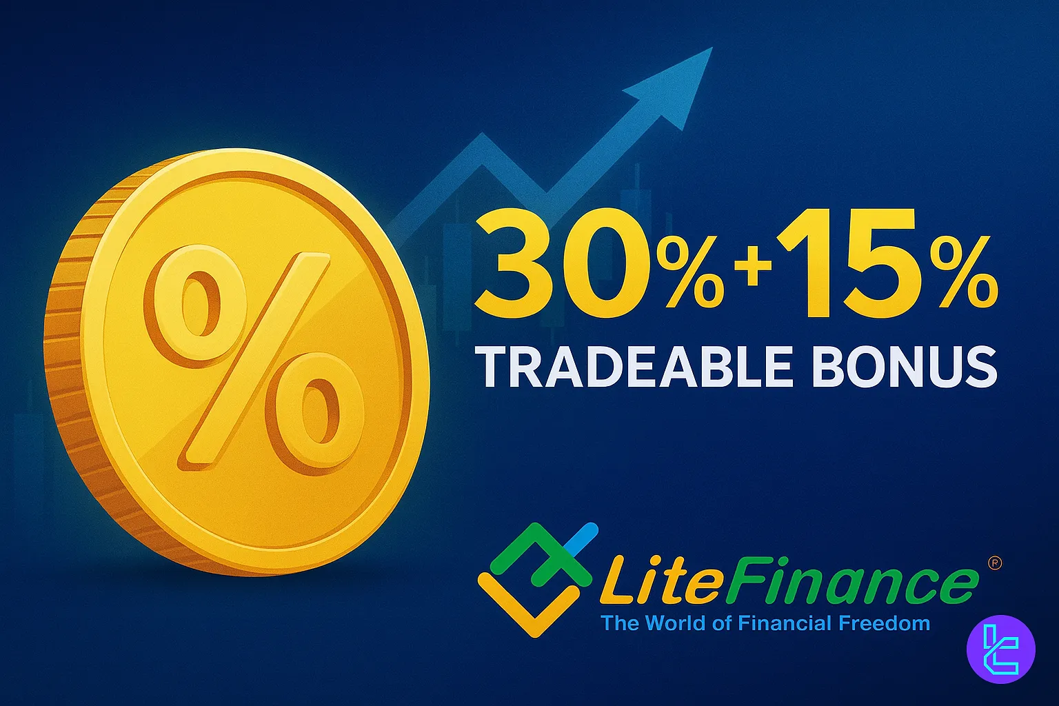 LiteFinance dual deposit bonus for professional traders