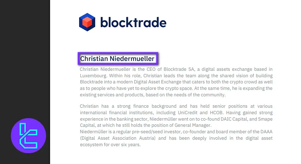 Blocktrade CEO