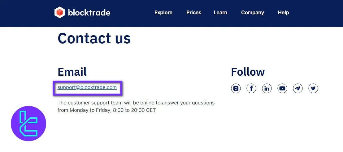 Blocktrade support