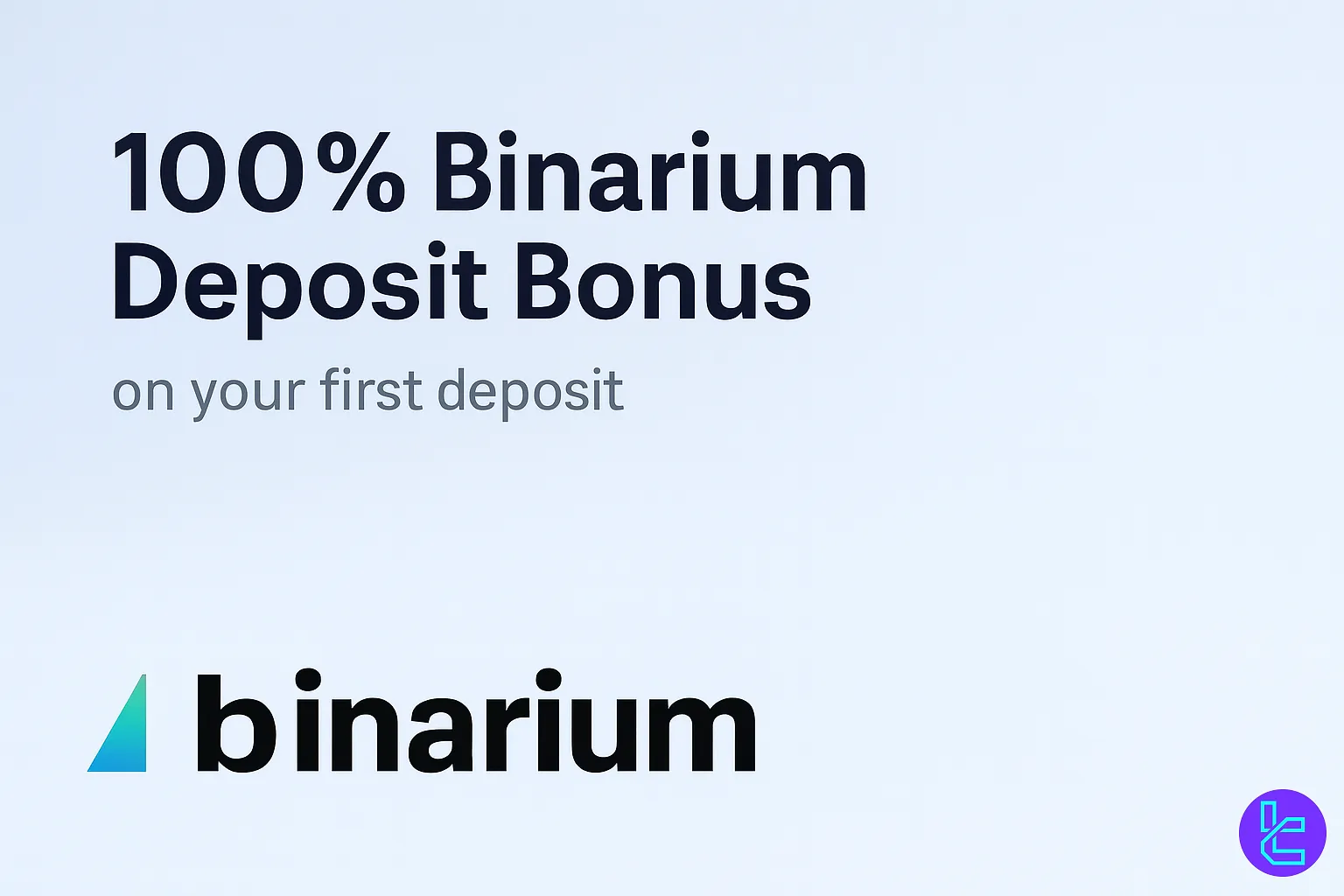 Binarium trading promotion %100 deposit bonus for new traders