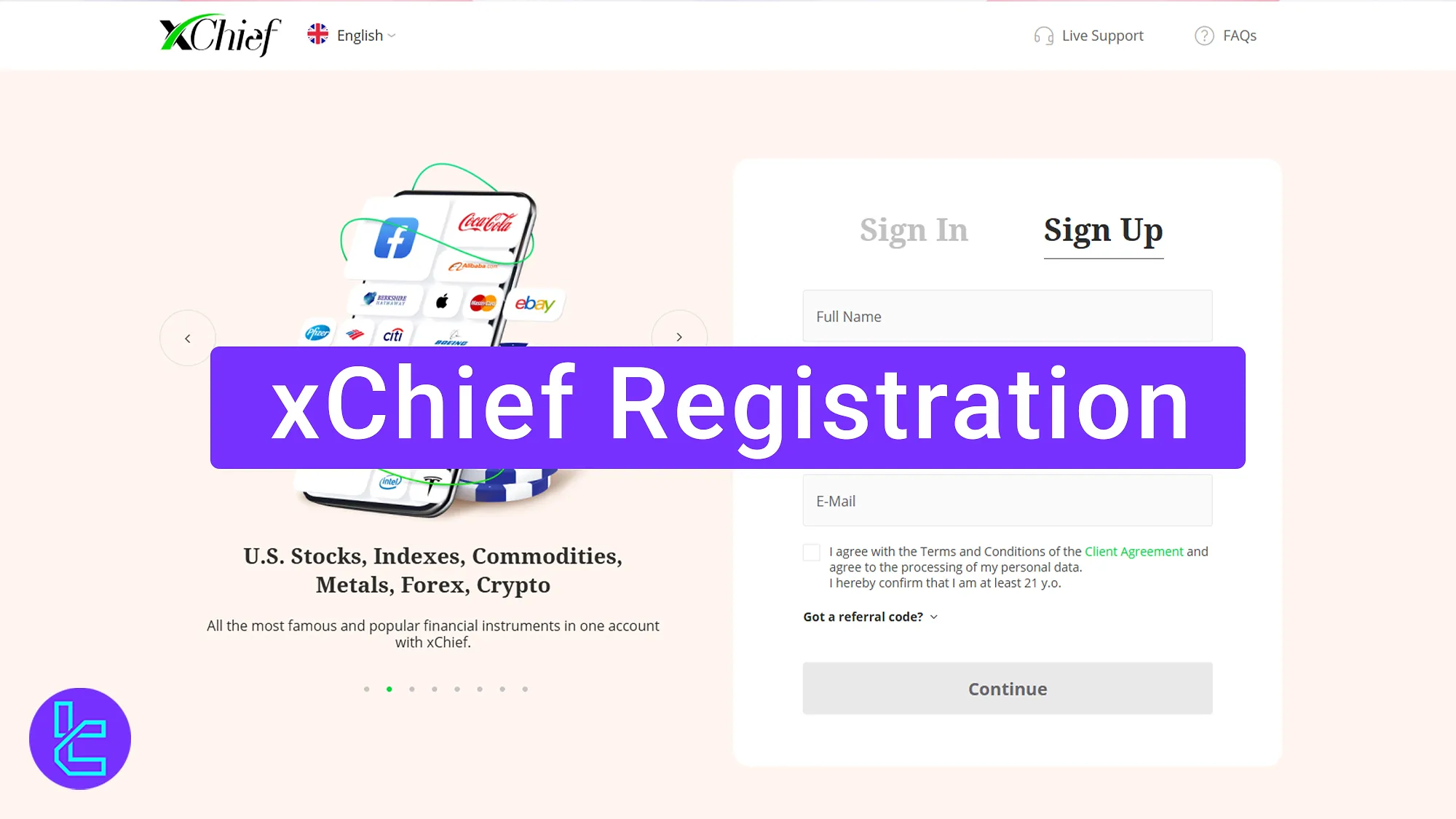 xChief registration