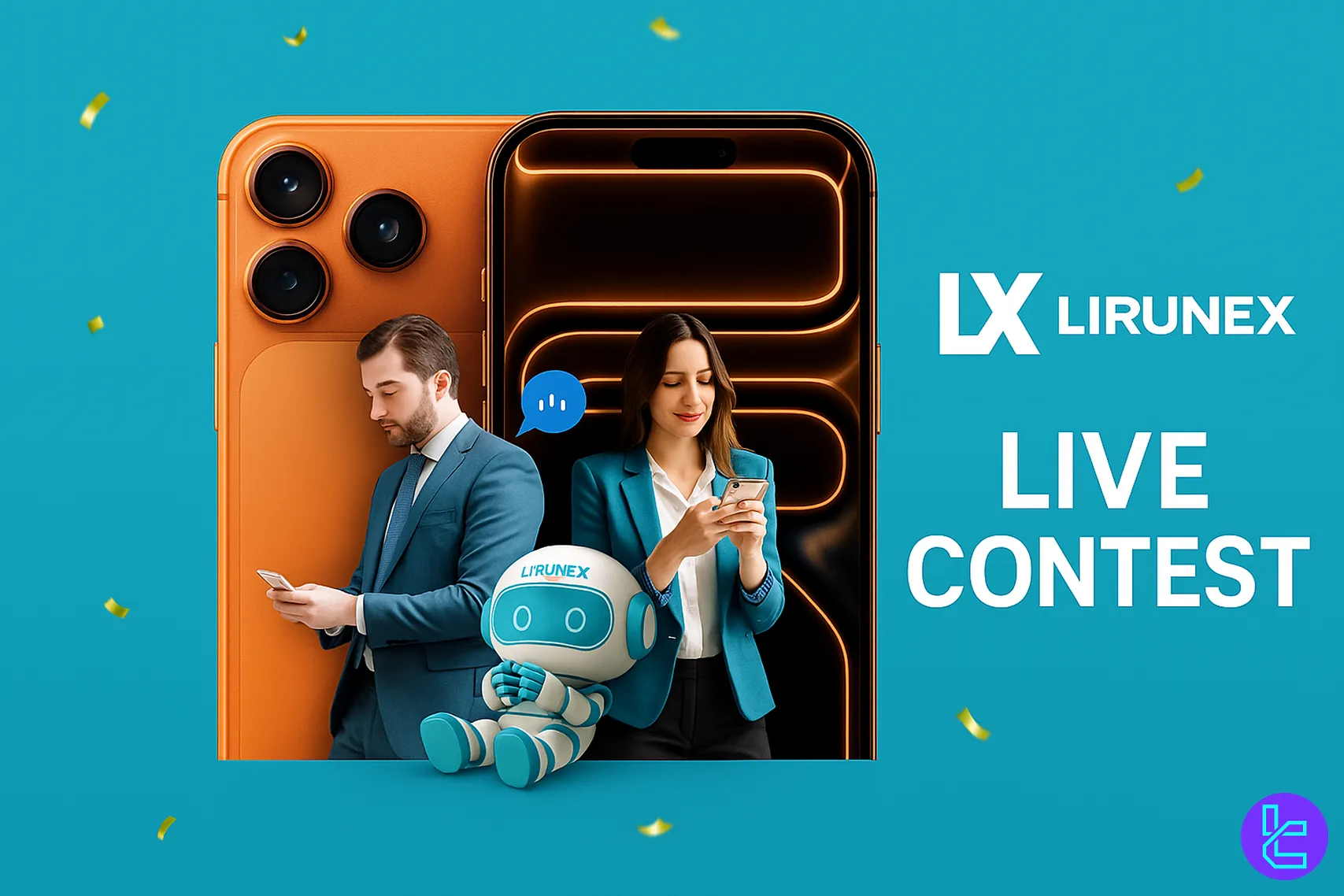 Lirunex Every Trade Rewarded bonus with up to $1,000 trading rewards.
