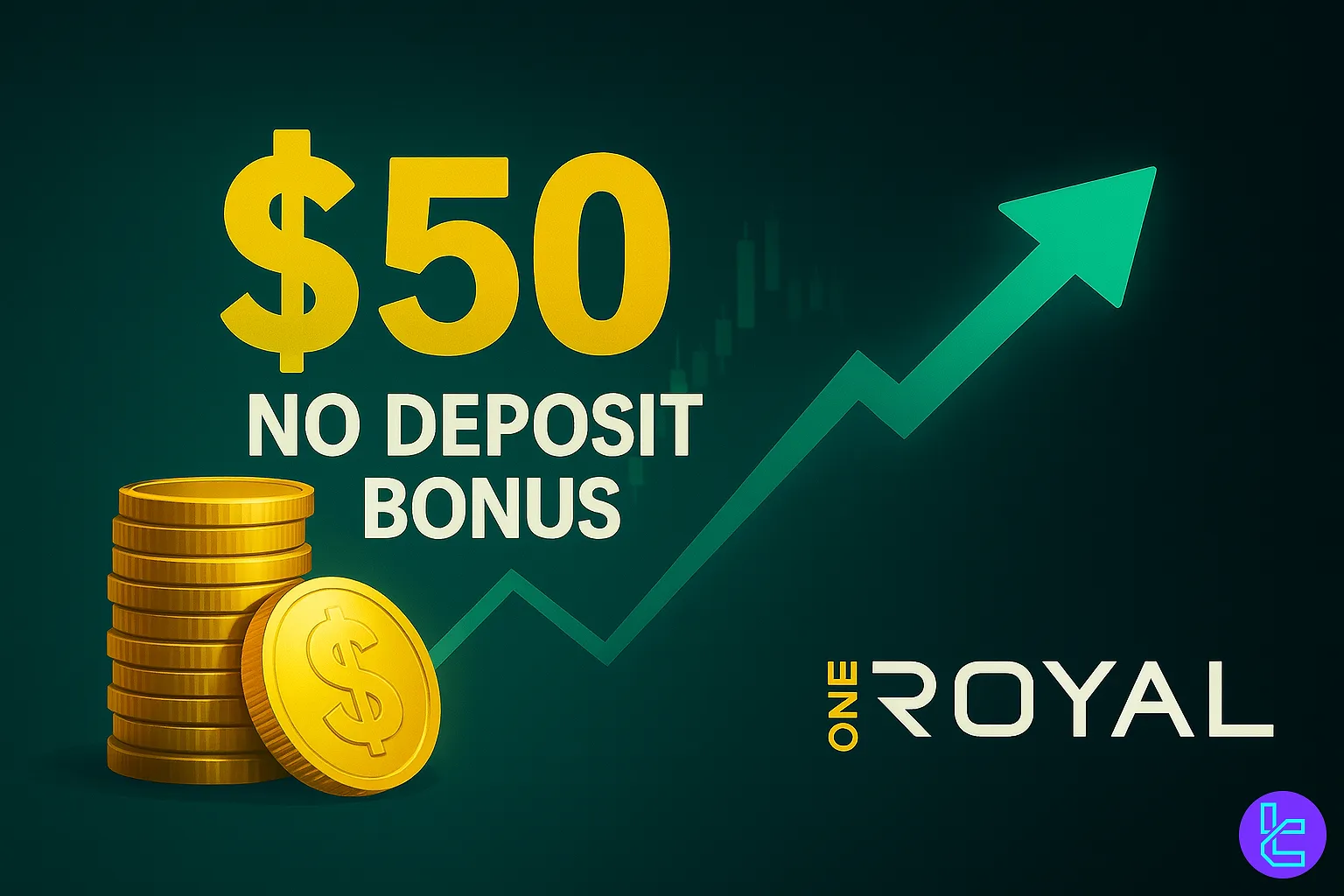 $50 No Deposit Bonus by OneRoyal