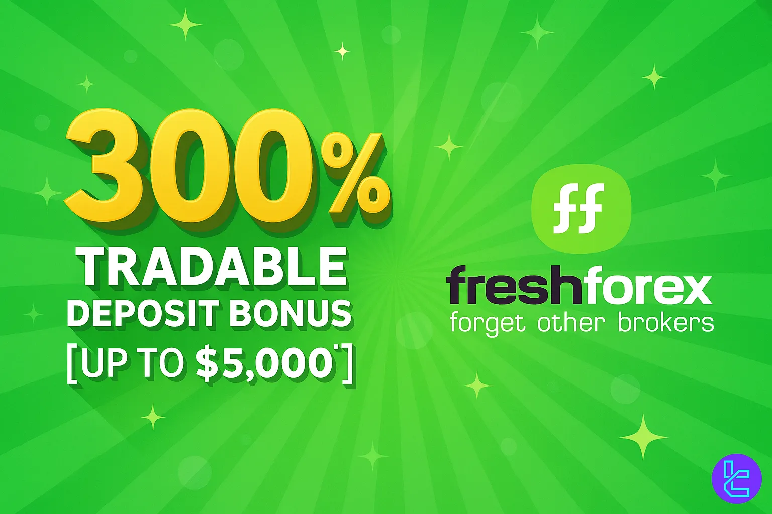 FreshForex %300 Trading Bonus Promotion