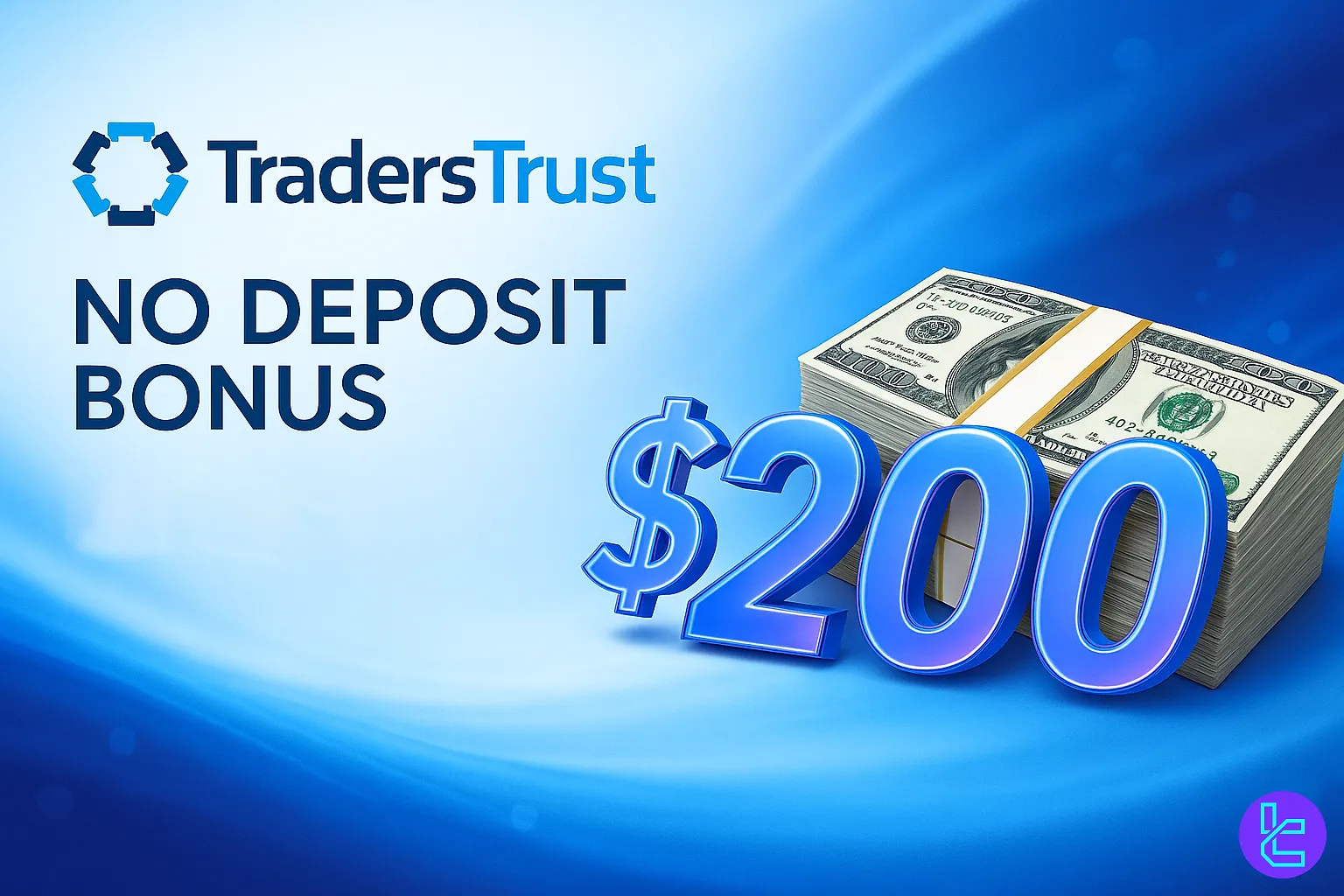 Traders Trust MT4 no deposit bonus campaign banner