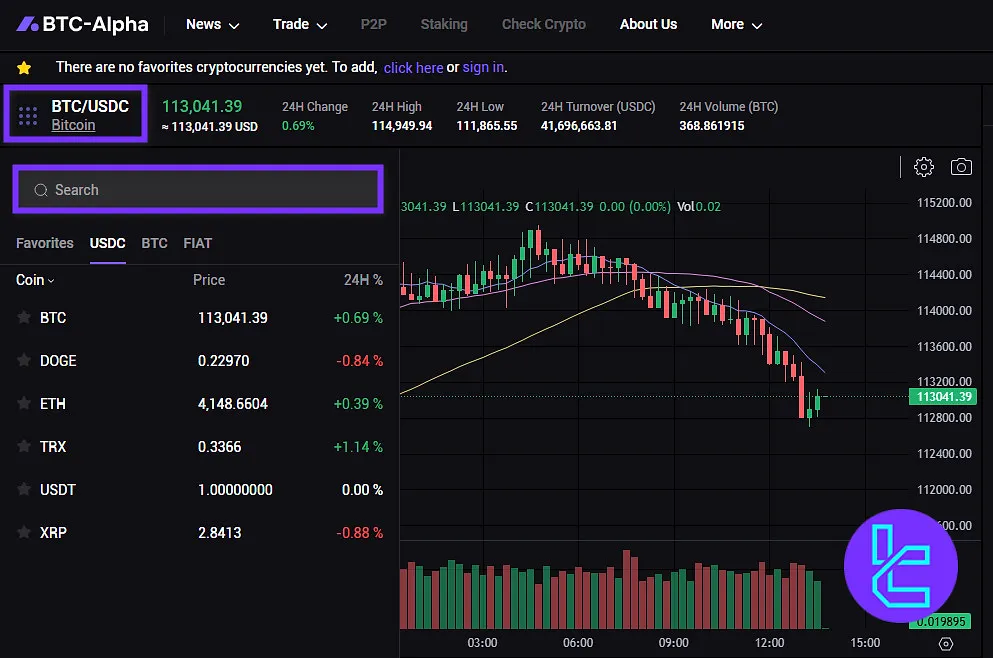BTC-Alpha trading pair