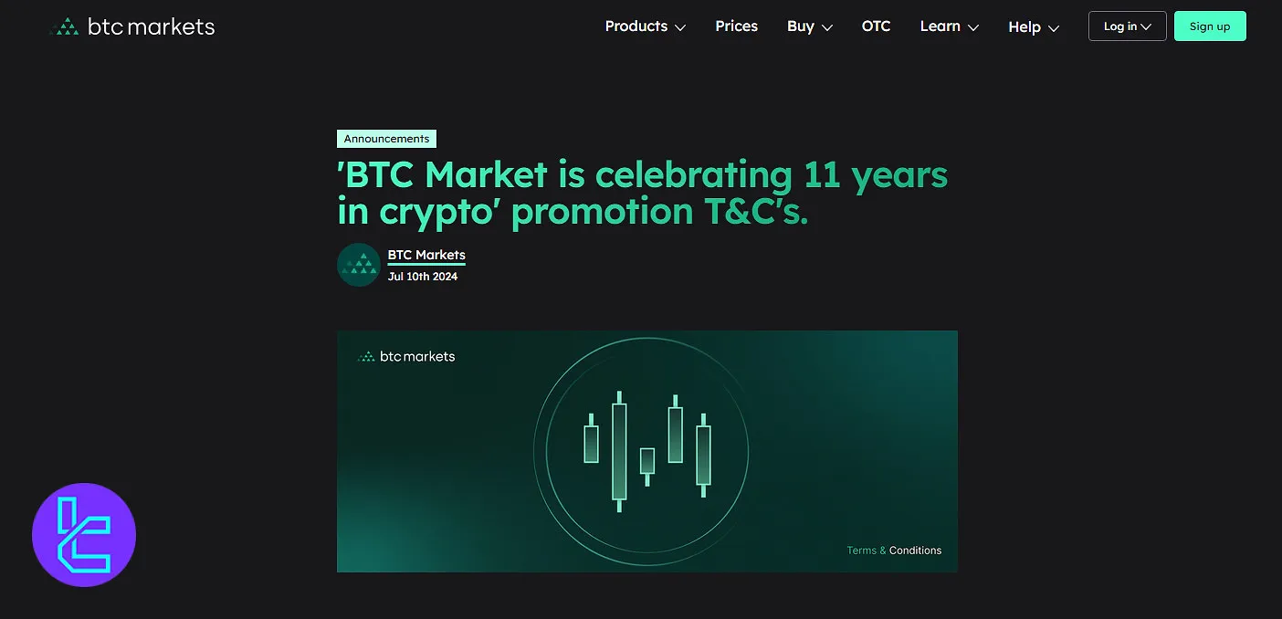 BTC Markets promotions