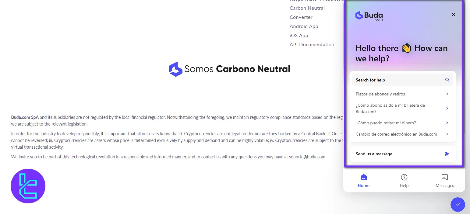 Buda customer support