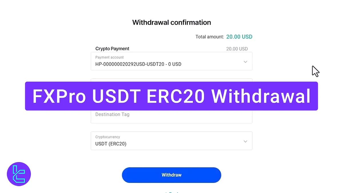 FXPro ERC20 Withdrawal 2025 [USDT on Ethereum Network]