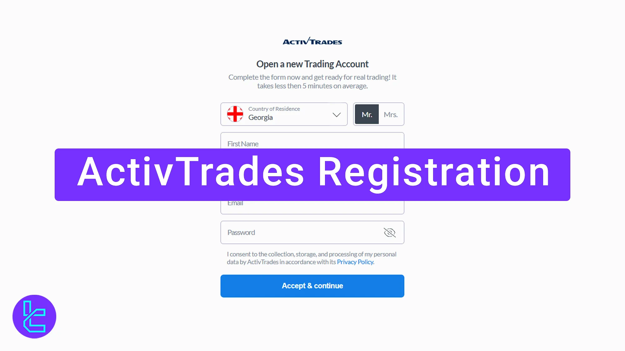 ActivTrades Registration 2025 [Sign up in Under 9 Minutes]