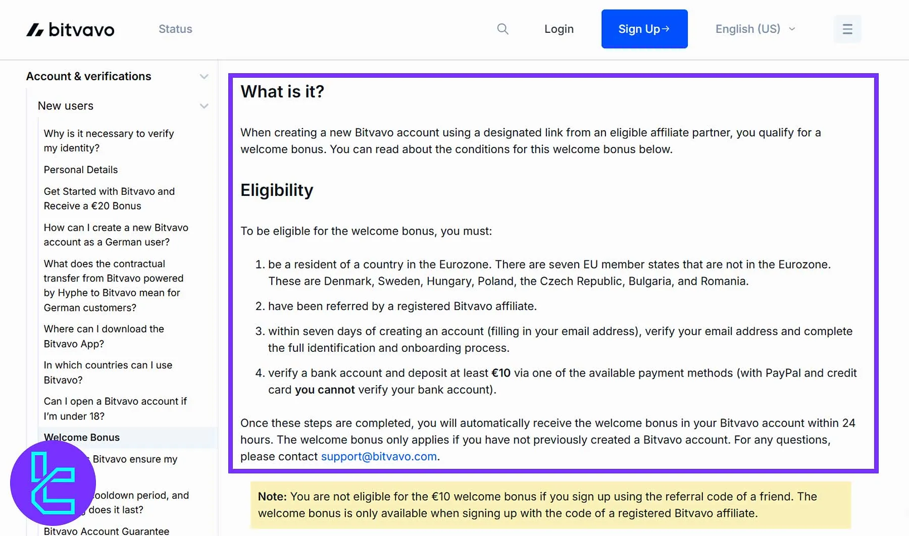 Bitvavo €10,000 commission-free trading offer overview