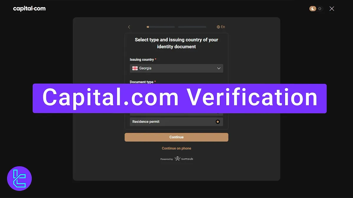 Capital.com Verification 2025 [POI Document Upload + Liveness Check]
