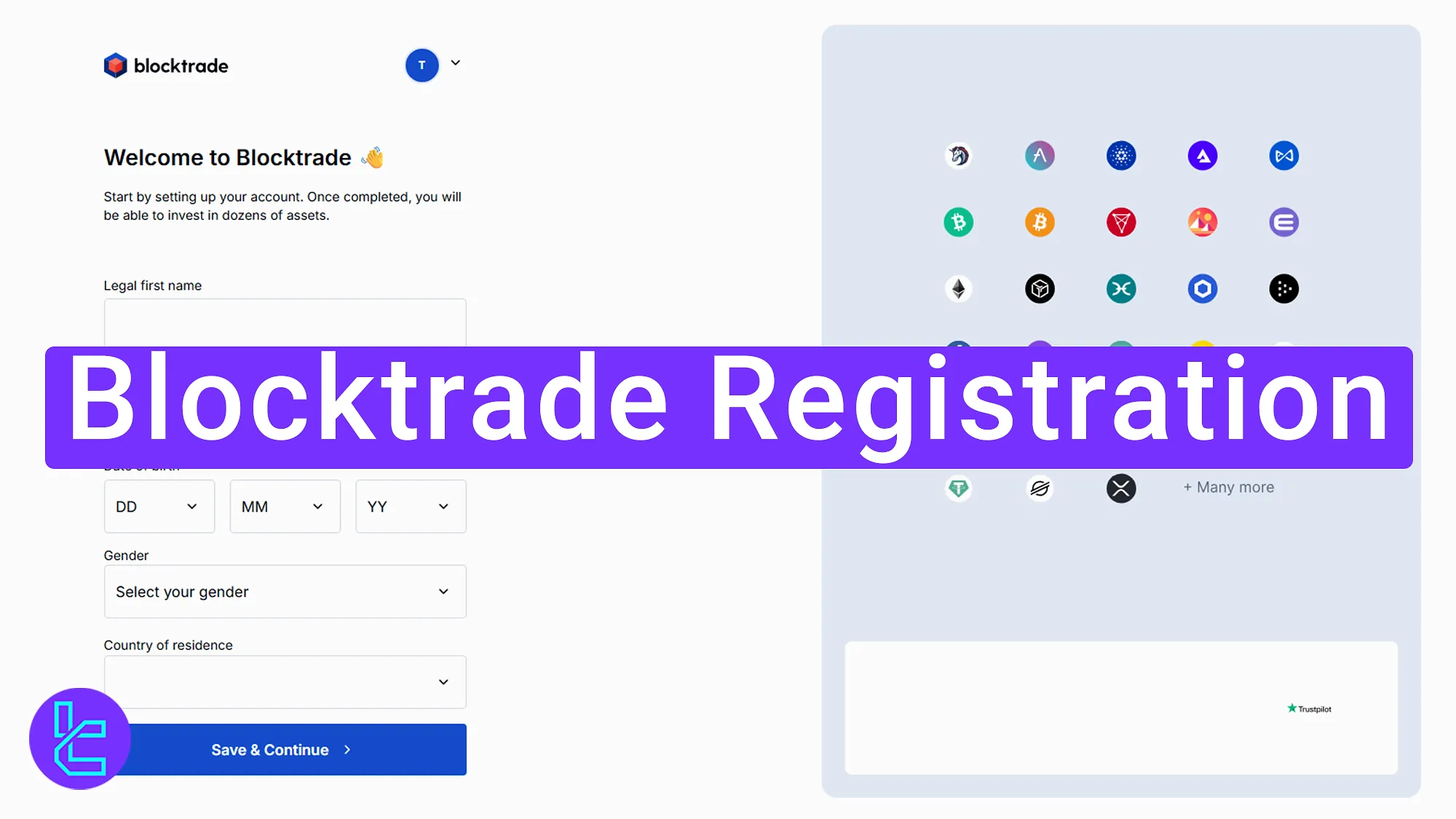 Blocktrade Registration 2025 [Signup Using Personal Details in 6 Steps]