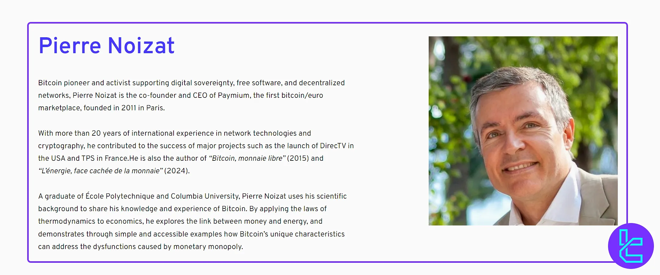 Pierre Noizat, CEO and Co-founder of Paymium Exchange