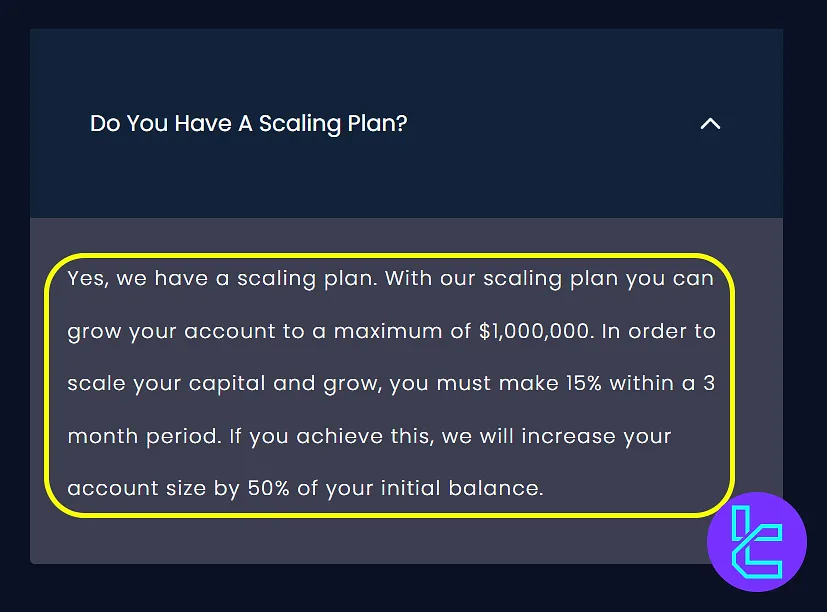 Direct Funded Trader scaling