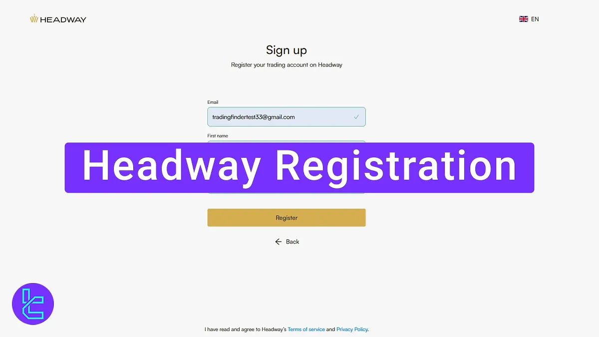 Headway Registration - Sign up with Google or Facebook [4 steps] 2025