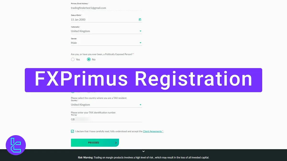 FXPrimus Registration - Email, Country, Phone [6 Steps] 2025