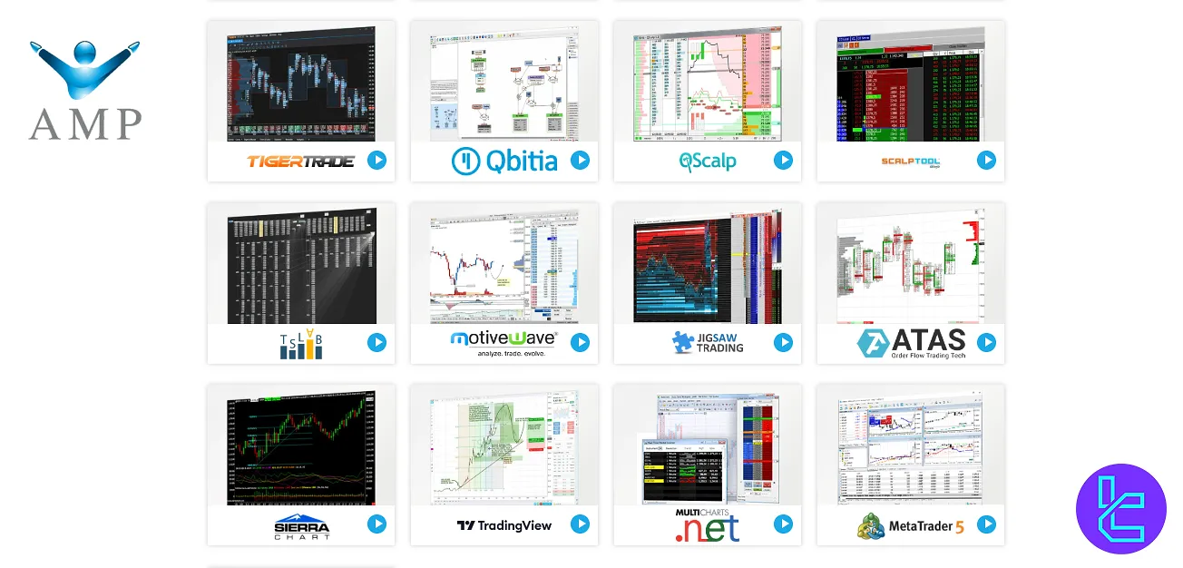 AMP Futures trading platforms overview