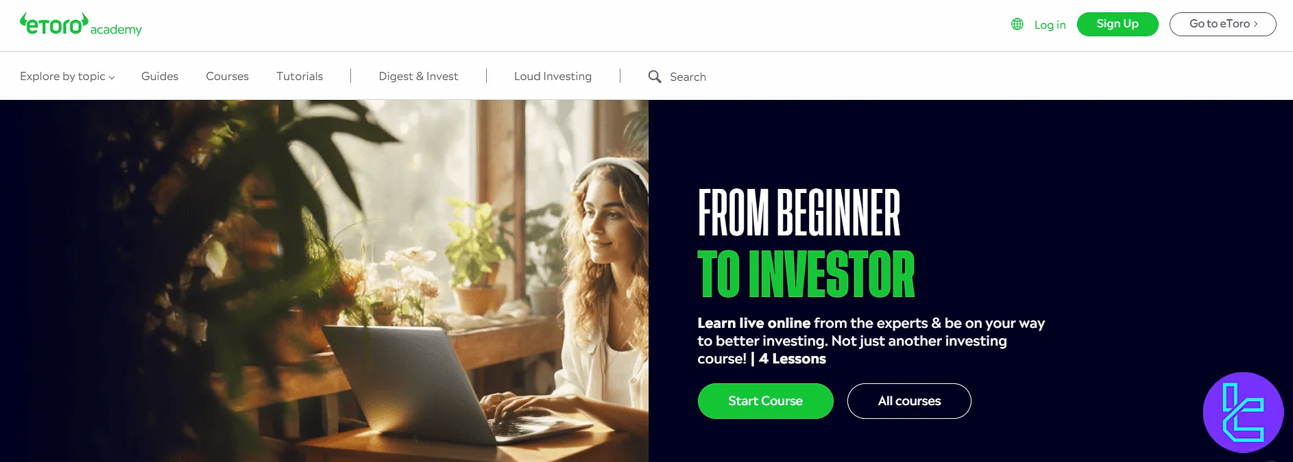 eToro educational resources