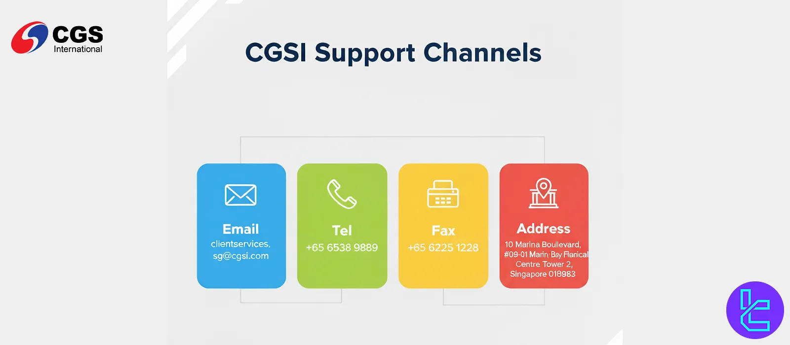 CGSI customer service contact