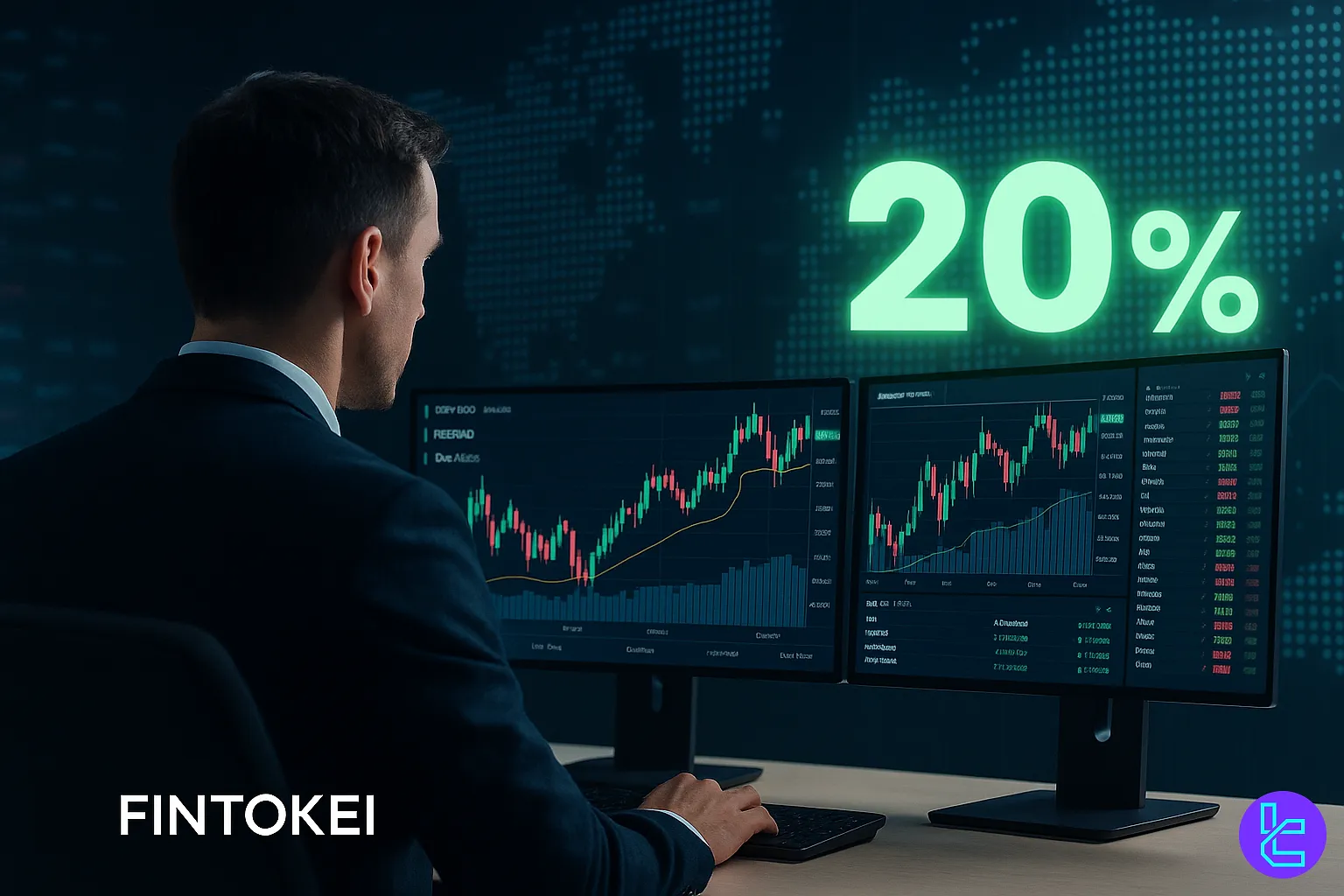 Professional trader using Fintokei special offer