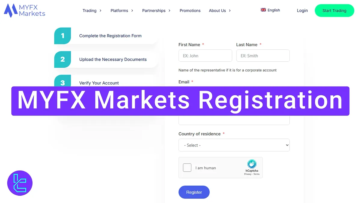 MYFX Markets Registration 2025 [Account Setup in 8 Steps]