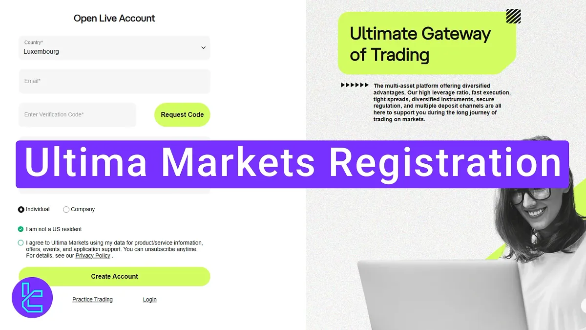 Ultima Markets Registration 2025 [Signup & Verify Email in 2 Simple Steps]