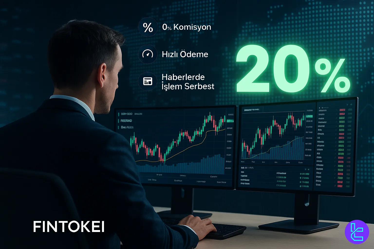 Endeks yatırımcıları için Fintokei’de %20 indirim