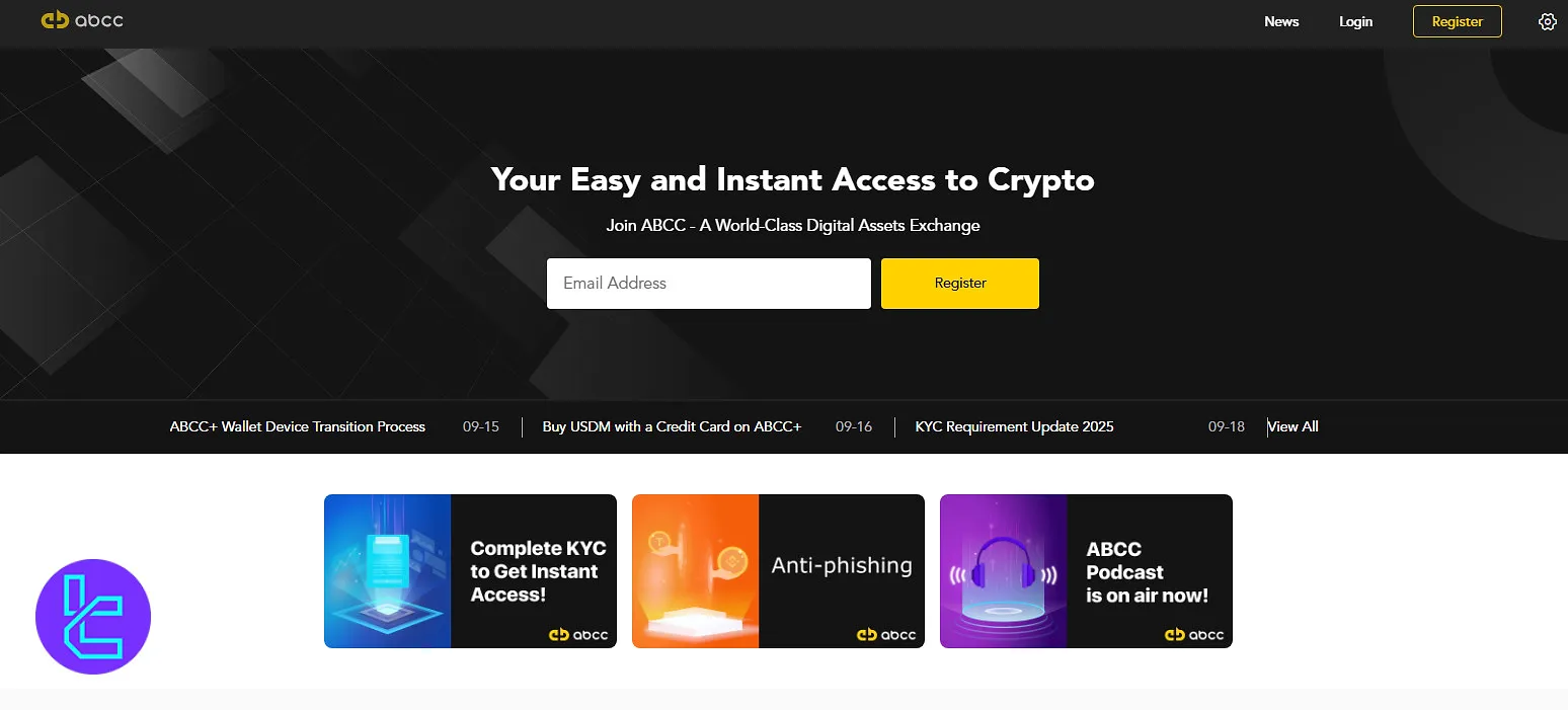 ABCC website