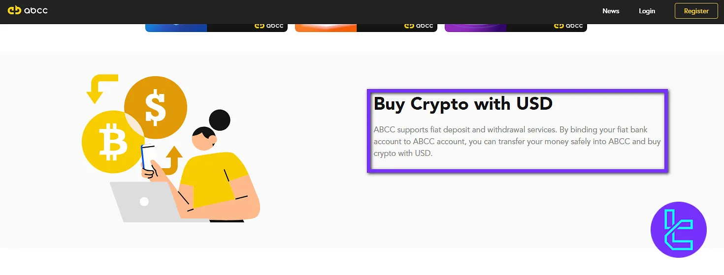 ABCC deposit and withdrawal