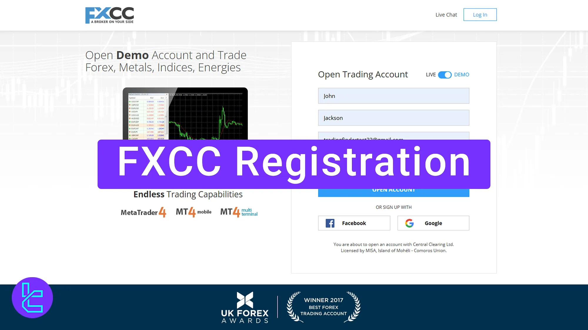 FXCC Registration 2025 [Sign-up in 3 Simple Steps]