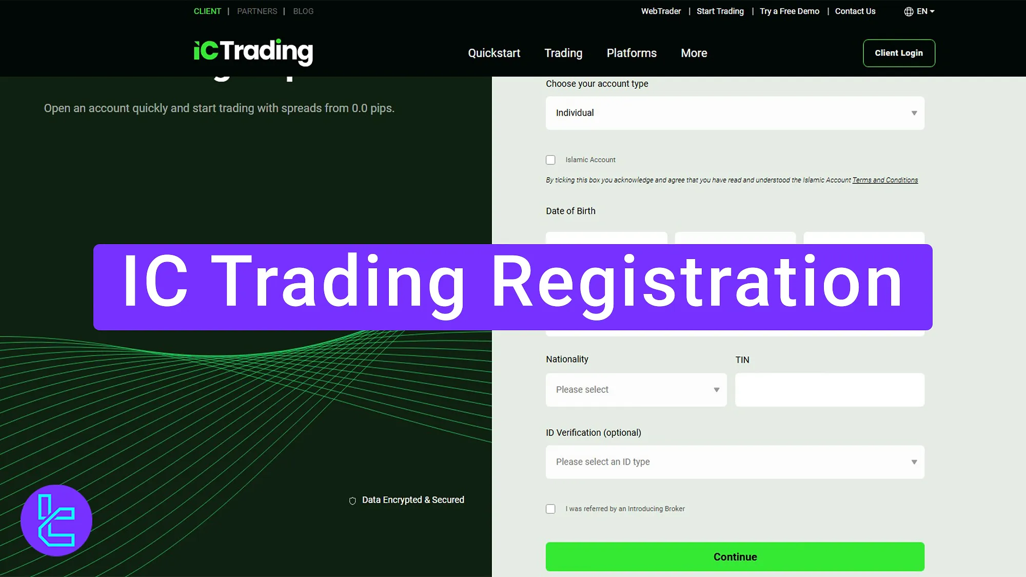 IC Trading Registration