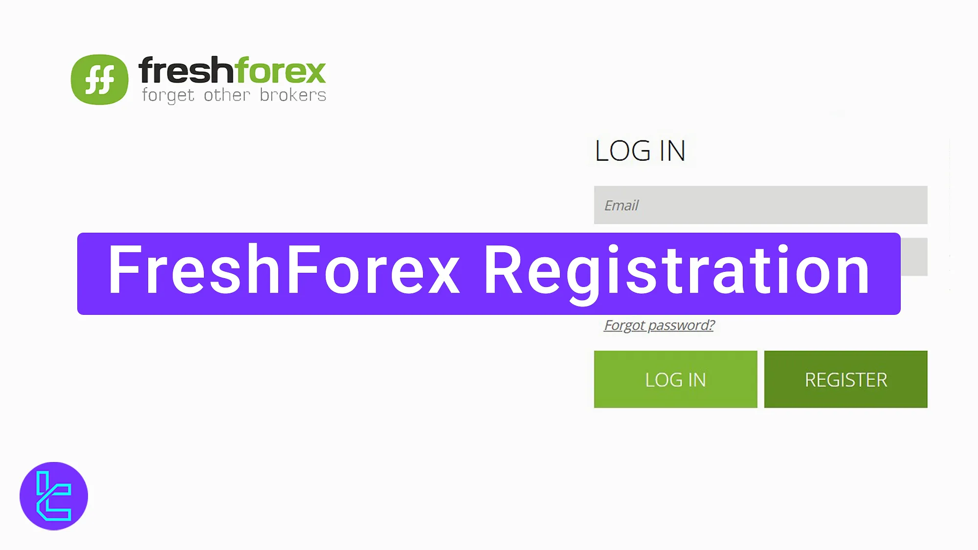 FreshForex registration process