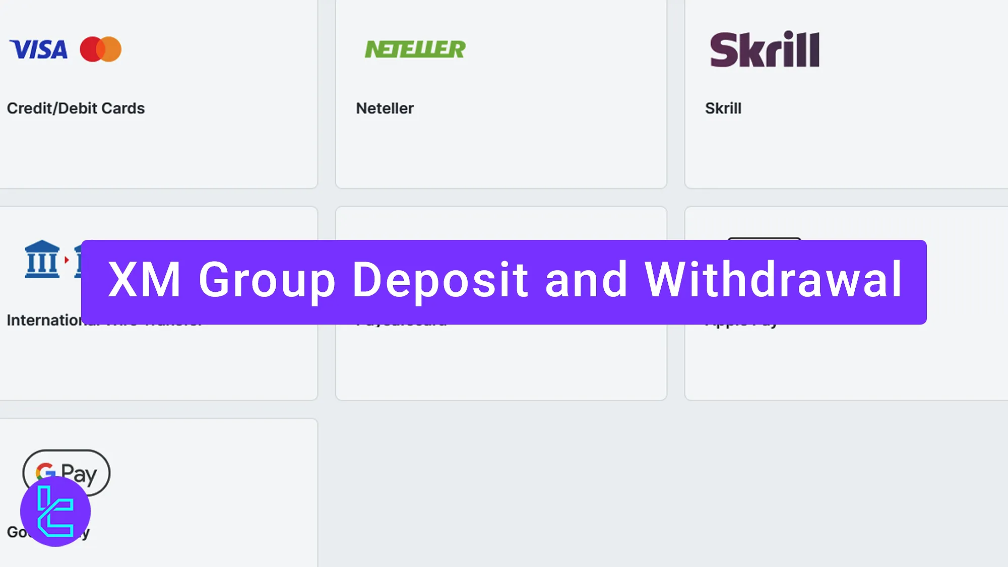 XM Group deposit and withdrawal