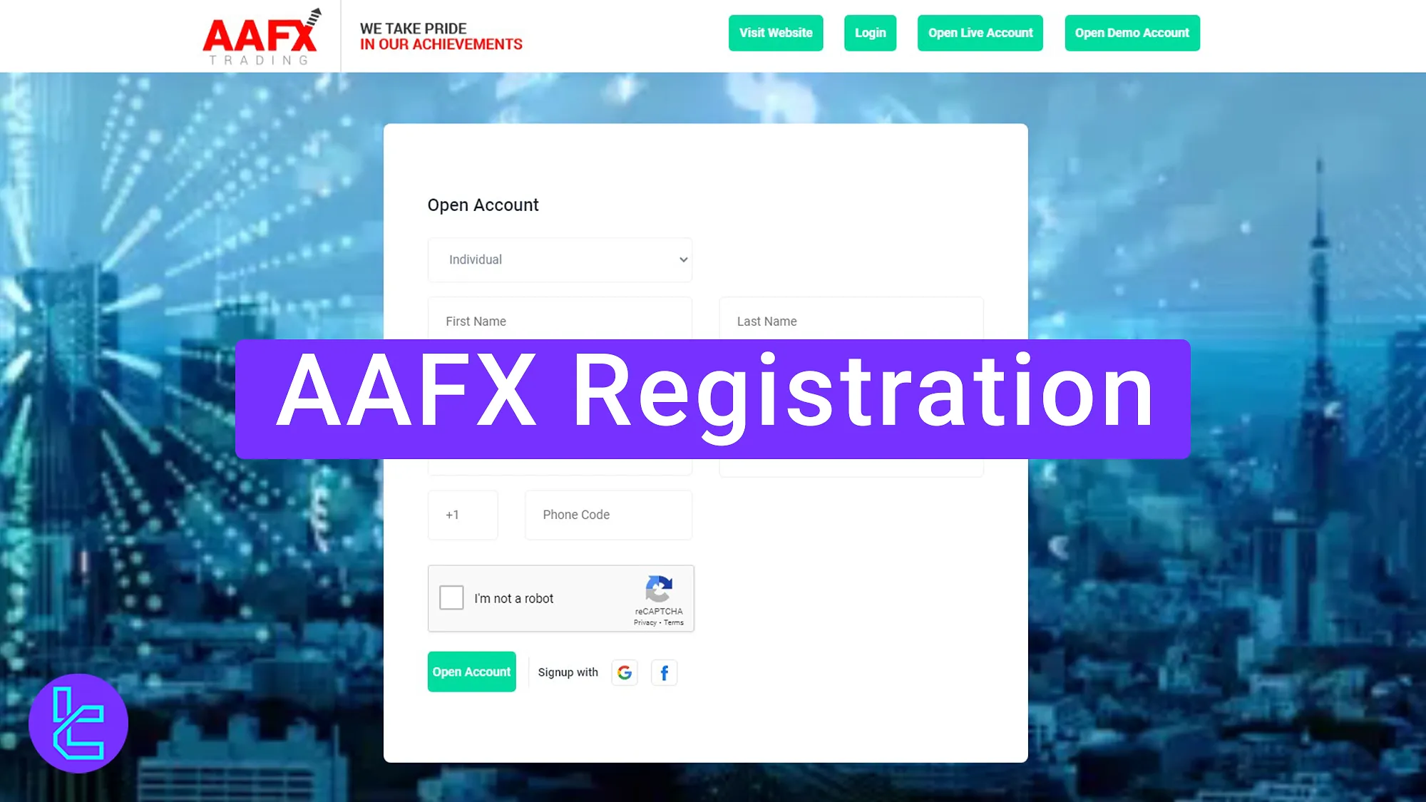AAFX Registration 2025 [Sign-up in Less Than 5 Minutes]