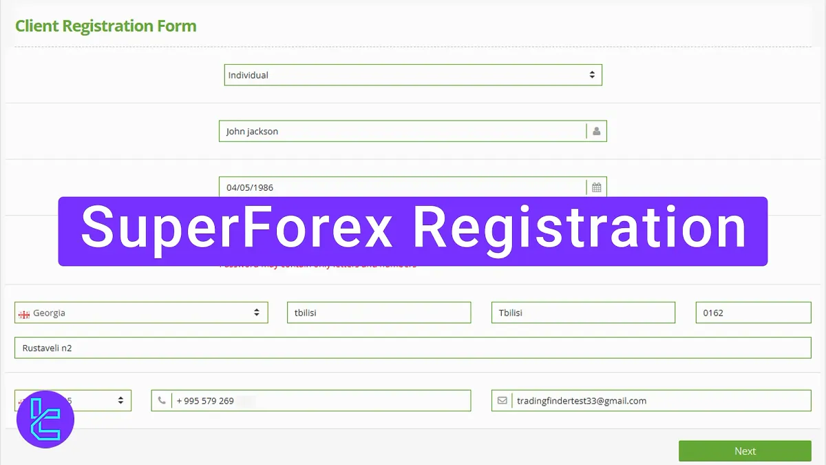 SuperForex Registration 2025 [Open a STP or ECN Account]