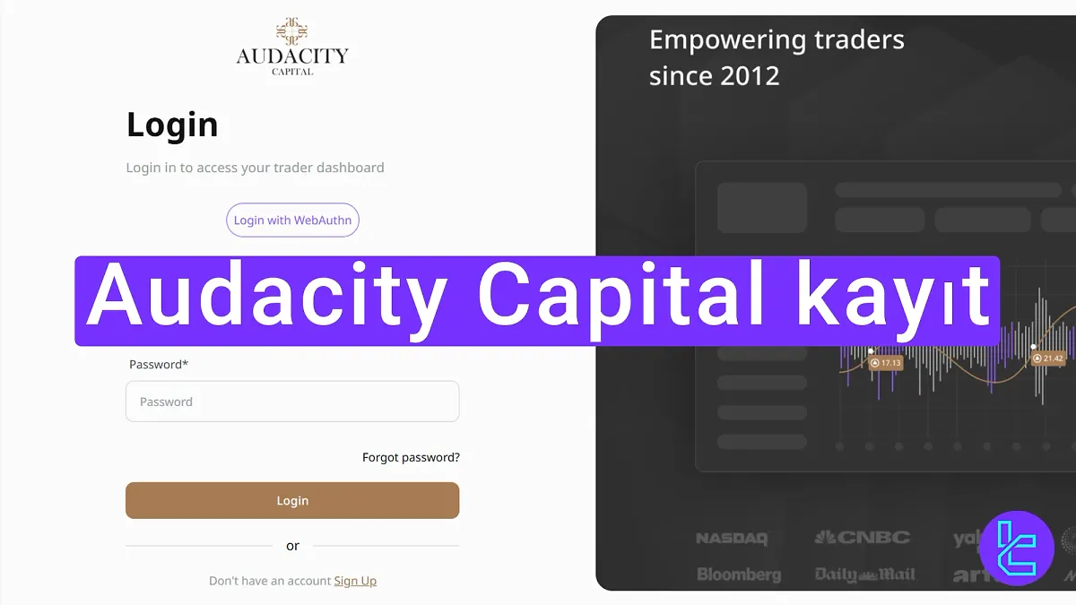 AudaCity Capital Kayıt 2025 [2 Adımda Kaydolun]