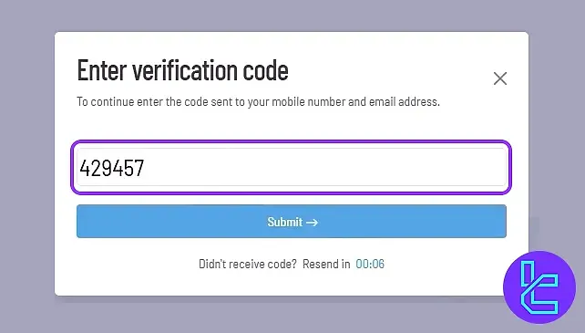 Exclusive Markets email verification for withdrawals