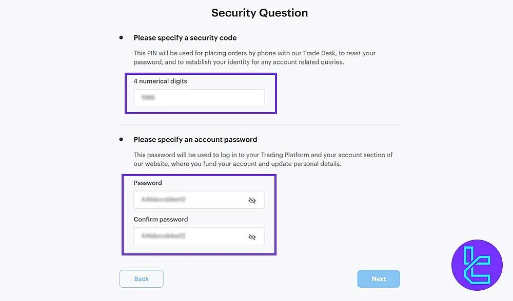 ATC Brokers account security setup