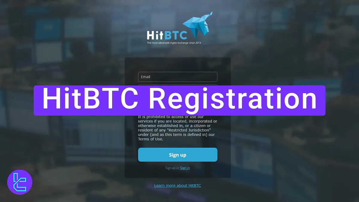HitBTC Registration 2025 [Verify Email and Accept Terms in 4 Steps]