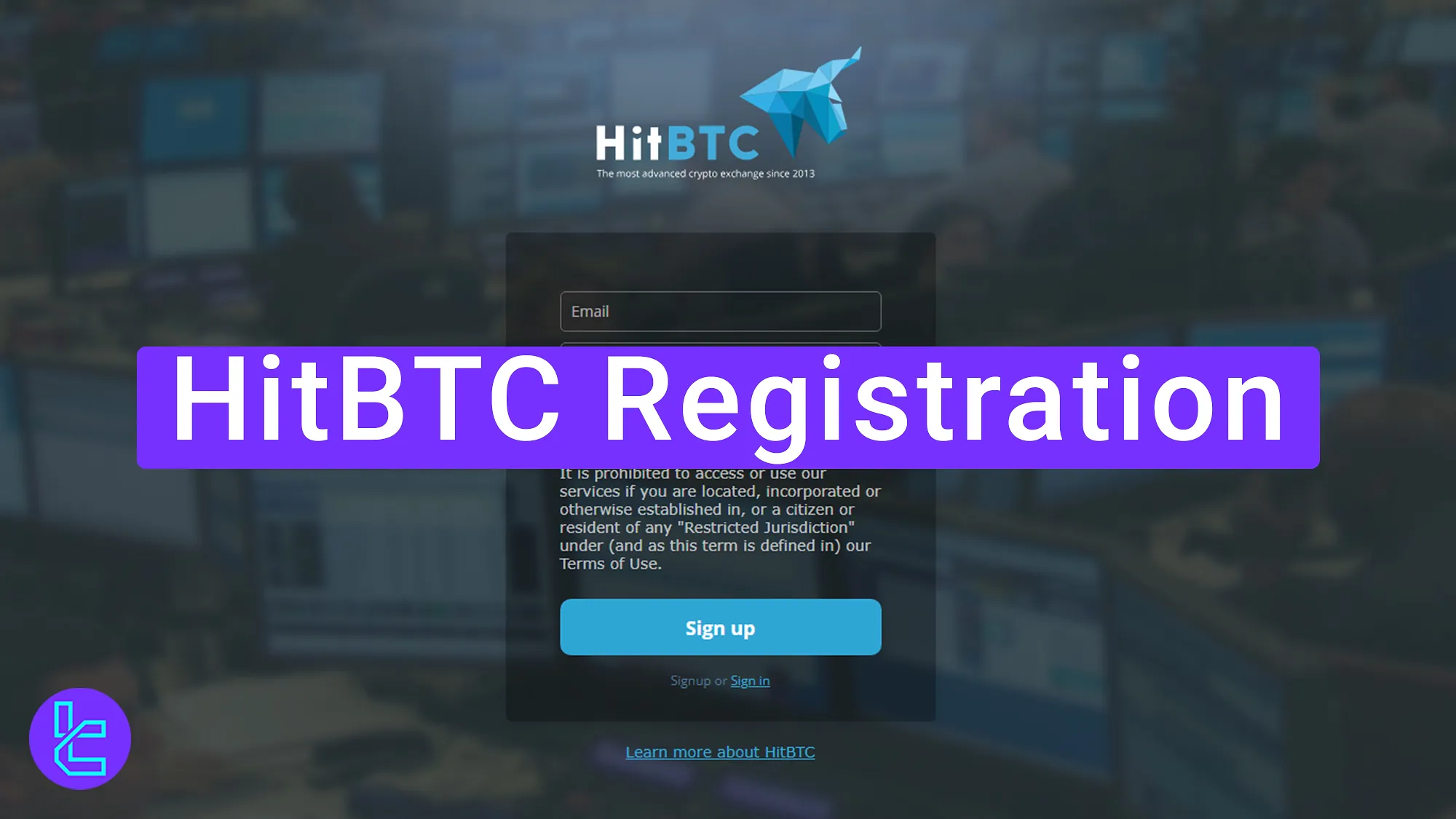 HitBTC Registration 2025 [Verify Email and Accept Terms in 4 Steps]