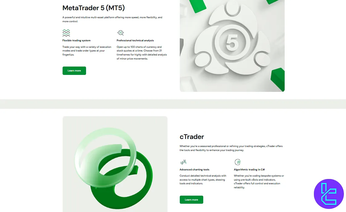 GO Markets cTrader and MT5 Trading Platforms