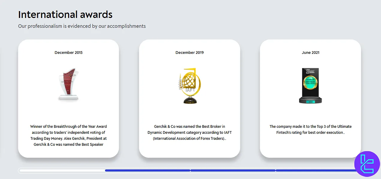 Gerchik&Co Awards and Industry Recognition