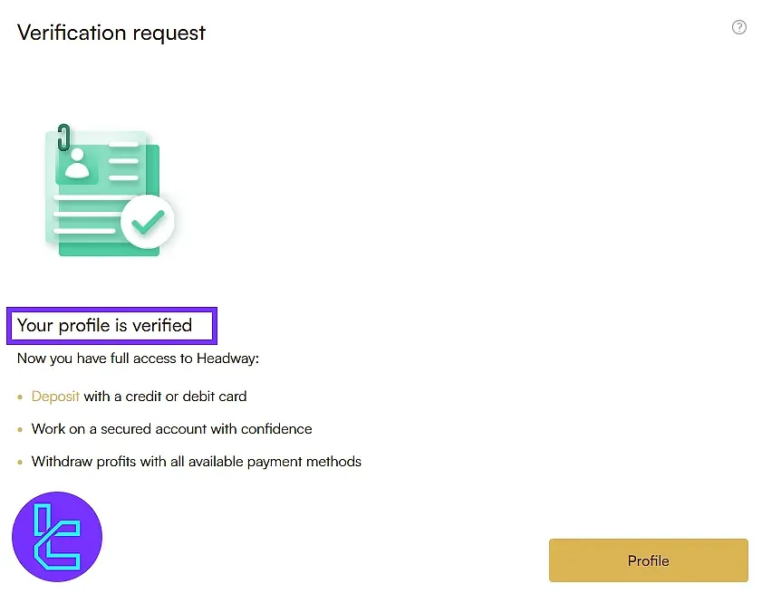 Headway Verification Status Overview