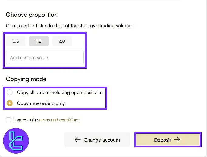 Headway Mirror Trading Personalization