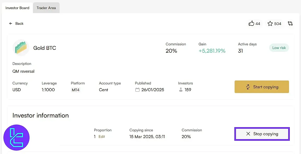 Headway Stop Copying Feature