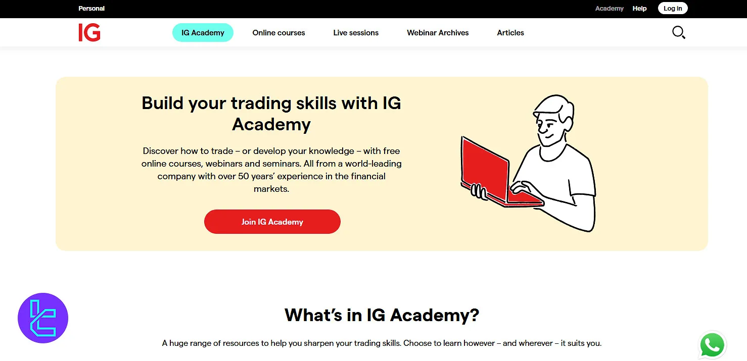 IG Broker academy