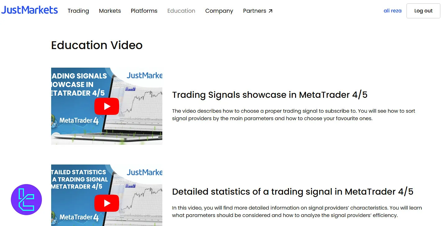 JustMarkets educational content