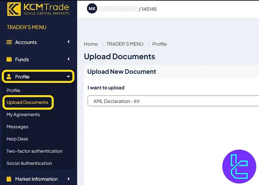 KCM Trade verification