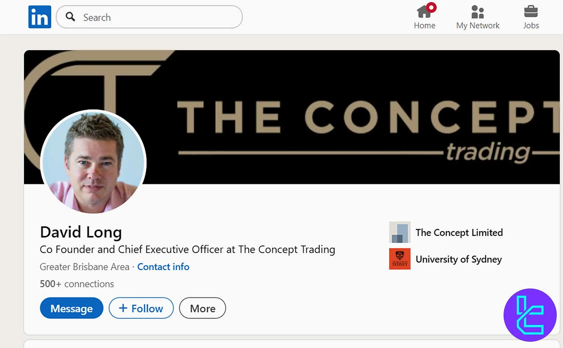 The Concept Trading CEO’su David Long